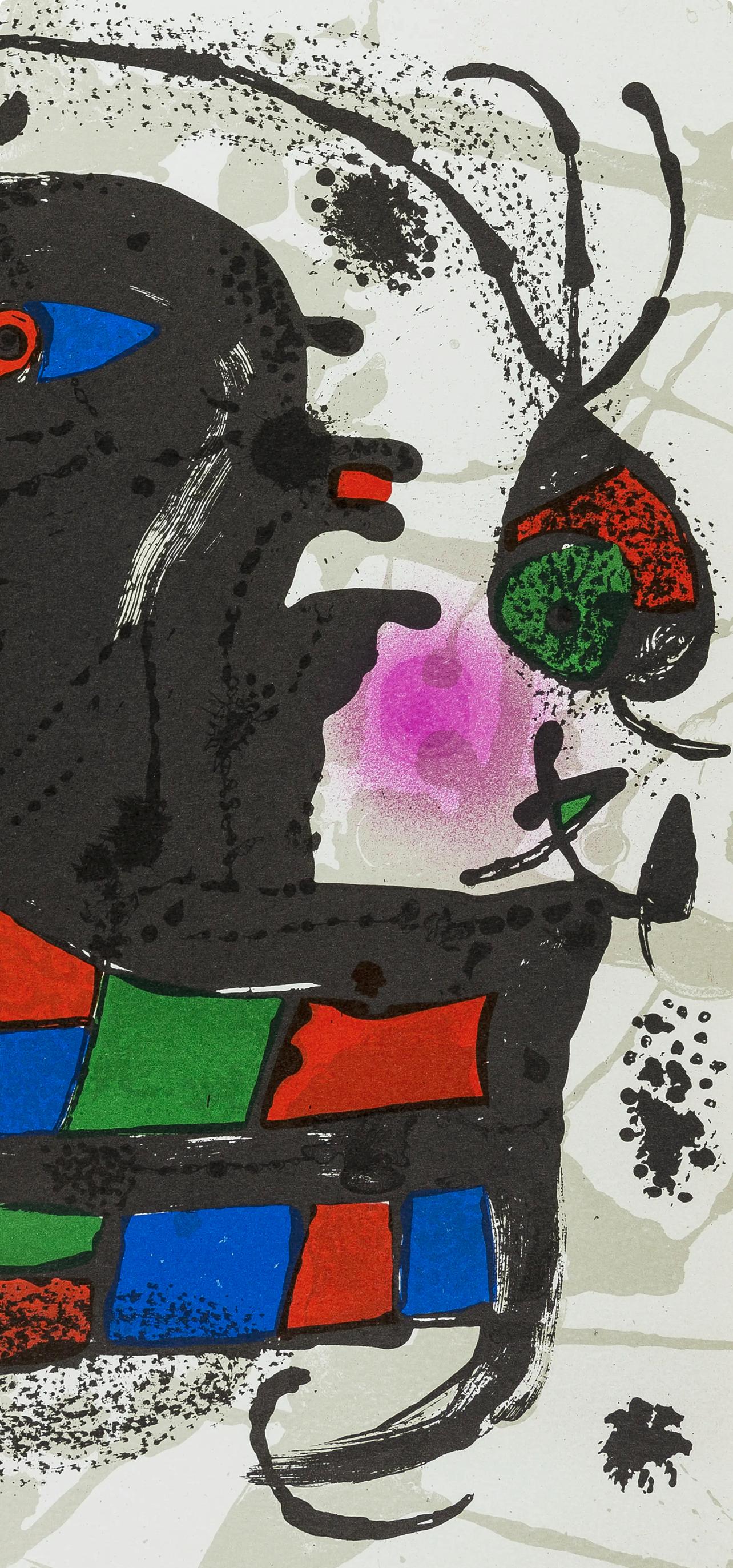 Composition V (Cramer 230; Mourlot 1117), Joan Miró Lithographs en venta 2