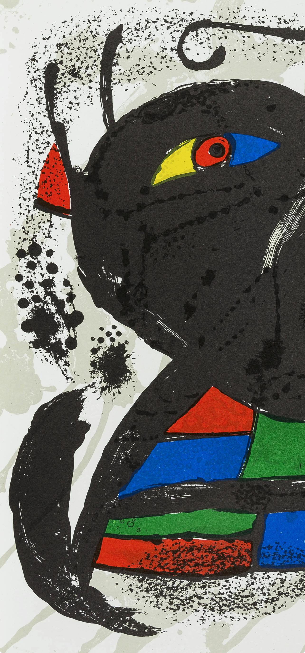 Composition V (Cramer 230; Mourlot 1117), Joan Miró Lithographs en venta 3