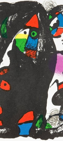 Joan Miro, Lithograph V, from Lithographs IV, 1981