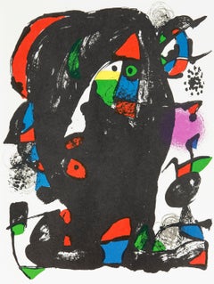 Composition V (Cramer 249; Mourlot 1259), Joan Miró Lithographs