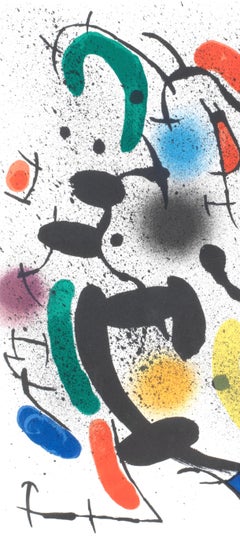 Joan Miro, Lithograph VI, from Lithographs I, 1972