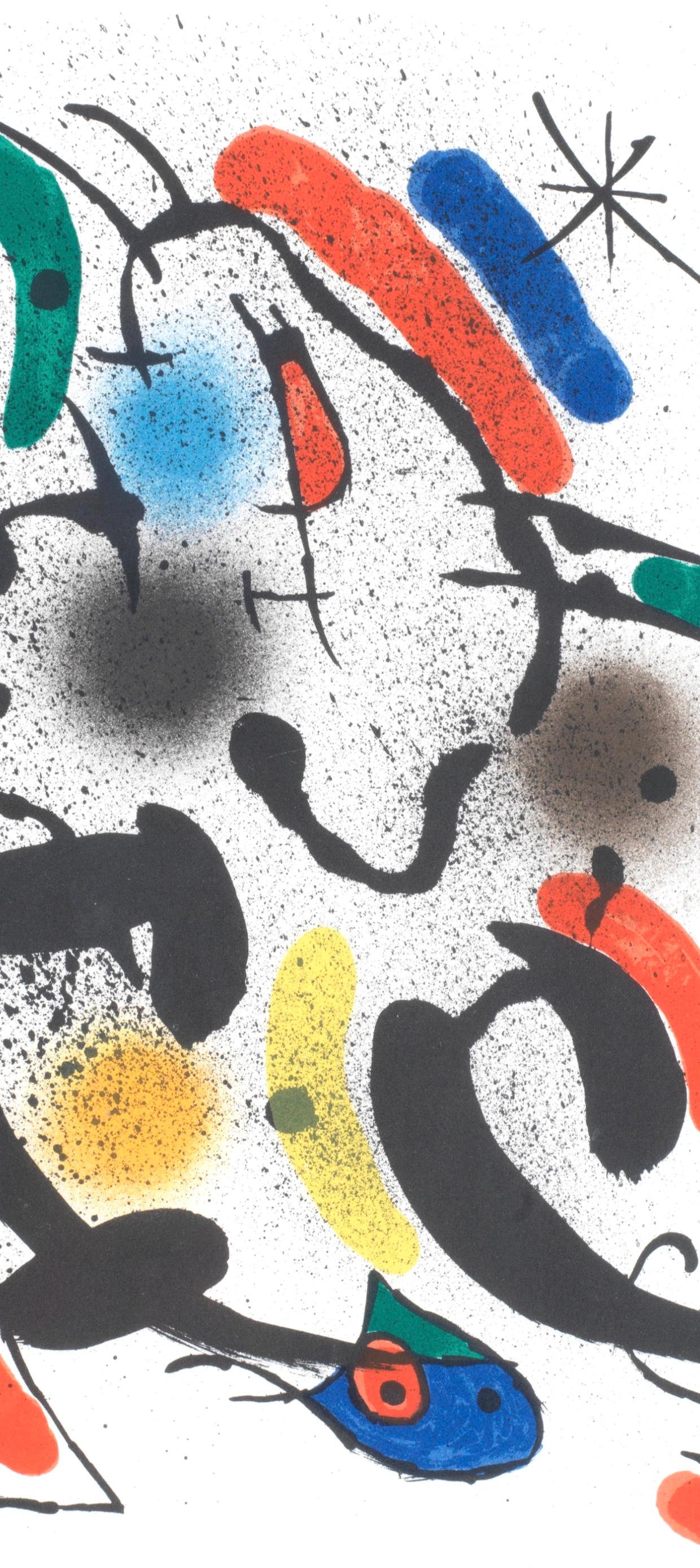 Composition VI (Cramer 160; Mourlot 862), Joan Miró Lithographs en vente 2
