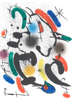 Composition VI (Cramer 160; Mourlot 862), Joan Miró Lithographs