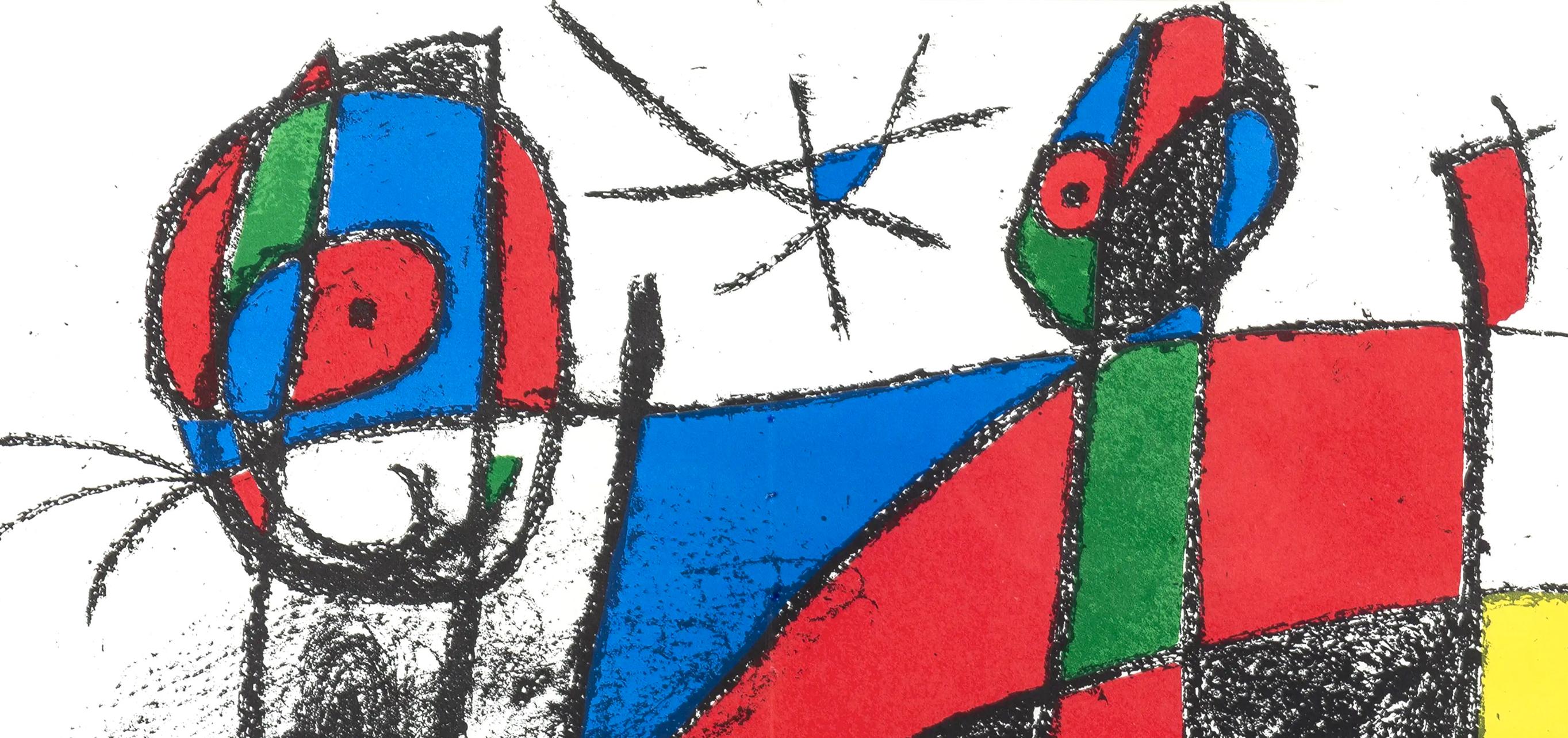 Composition VI (Cramer 198; Mourlot 1042), Joan Miró Lithographs For Sale 1