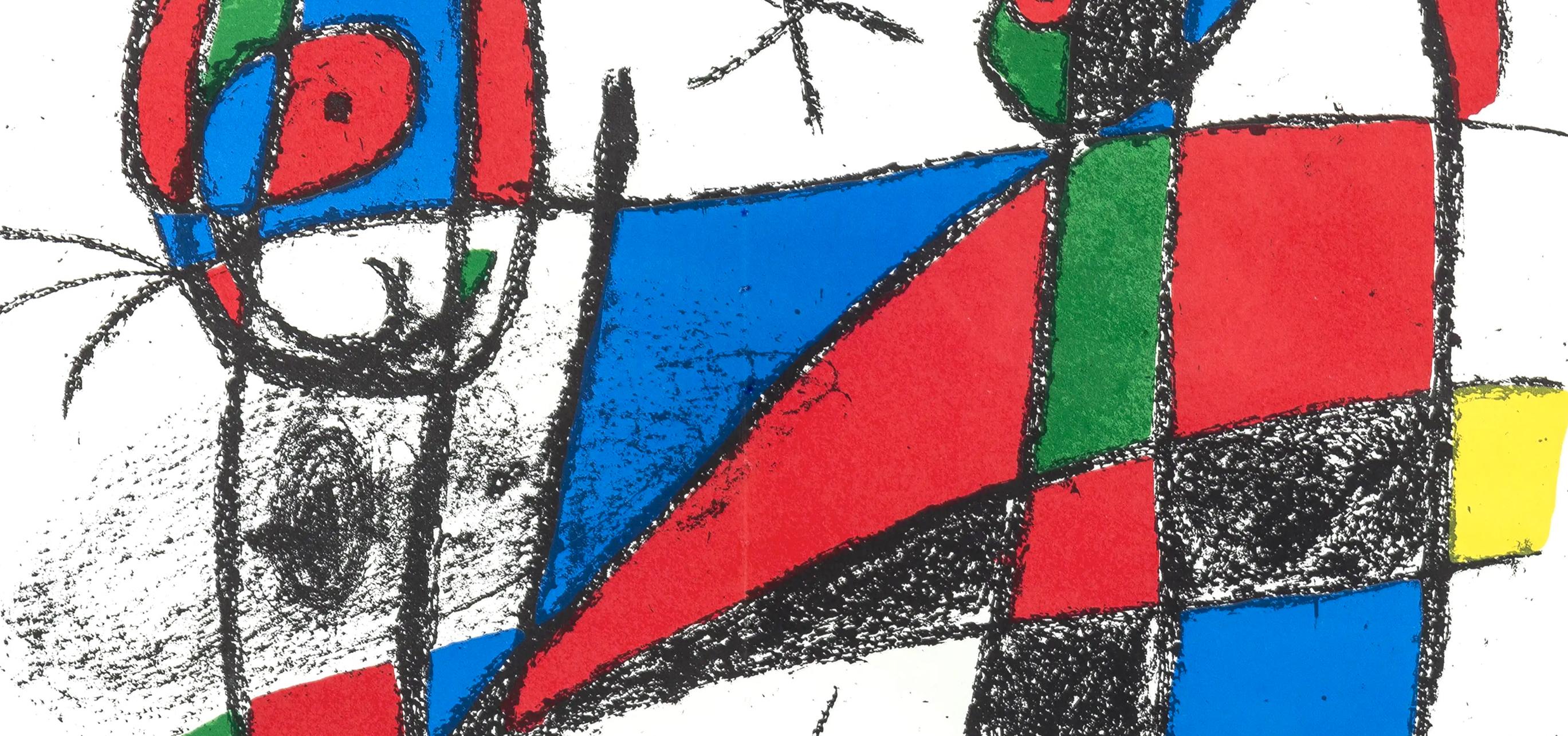 Composition VI (Cramer 198; Mourlot 1042), Joan Miró Lithographs For Sale 2