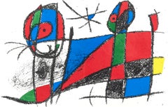 Composición VI (Cramer 198; Mourlot 1042), litografías de Joan Miró
