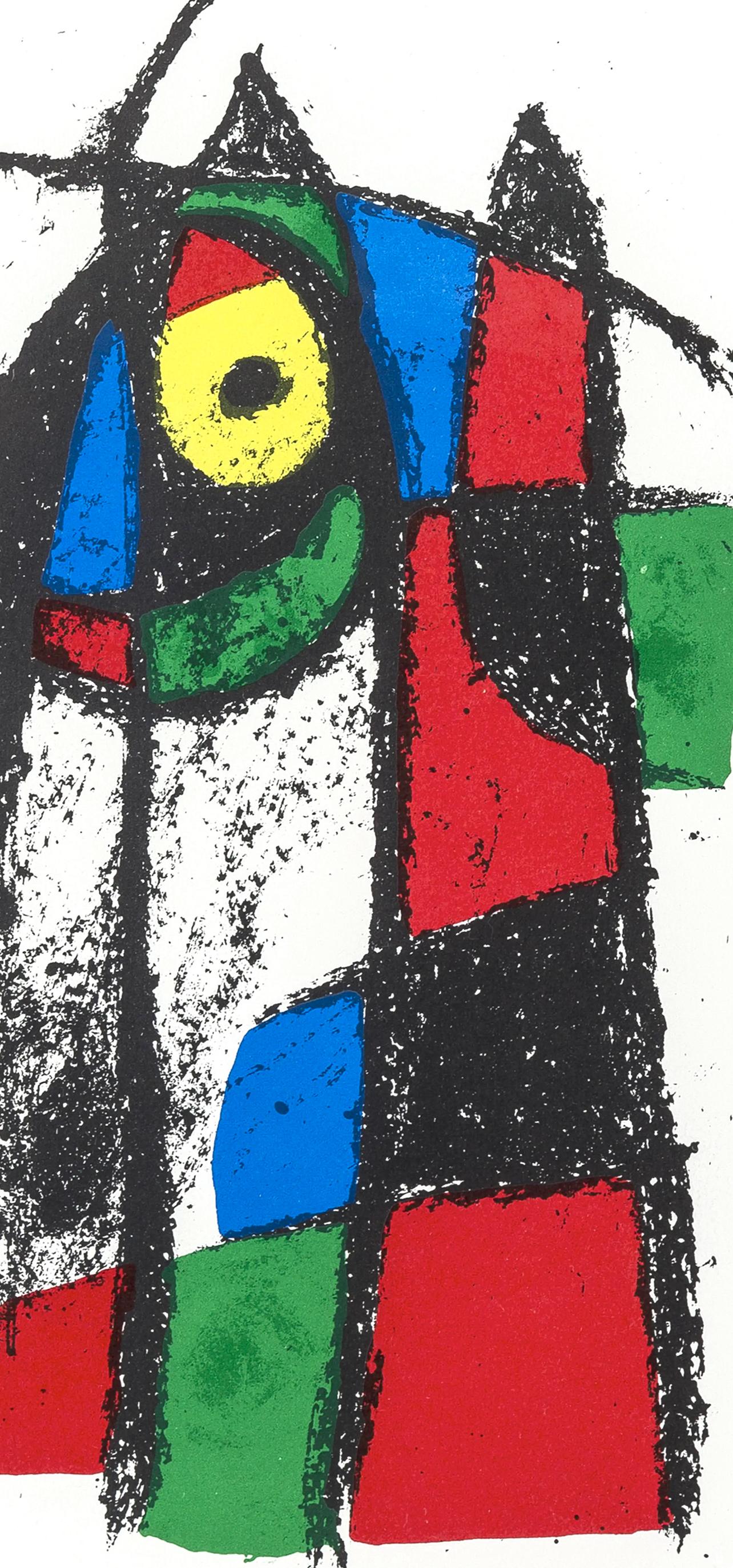 Komposition VI (Cramer 198; Mourlot 1043), Joan Miró Lithographien im Angebot 2