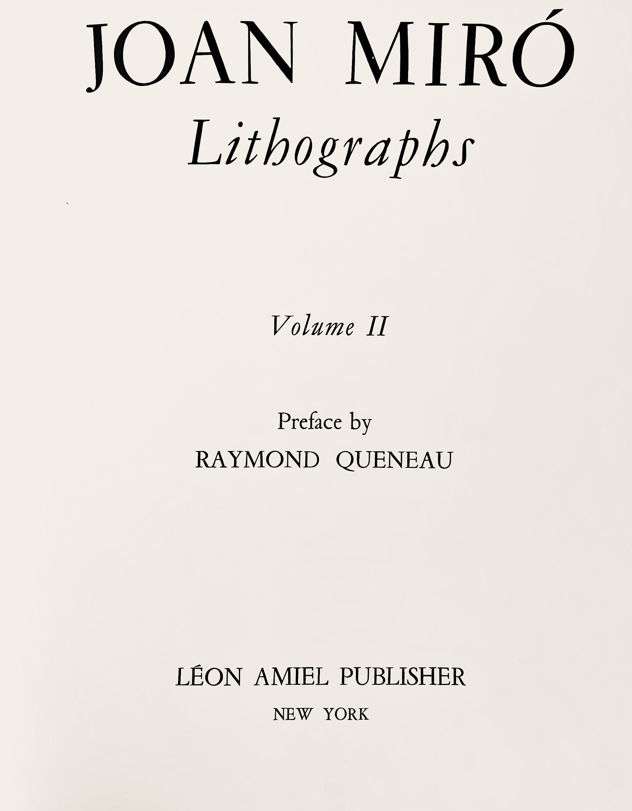 Komposition VI (Cramer 198; Mourlot 1043), Joan Miró Lithographien im Angebot 4
