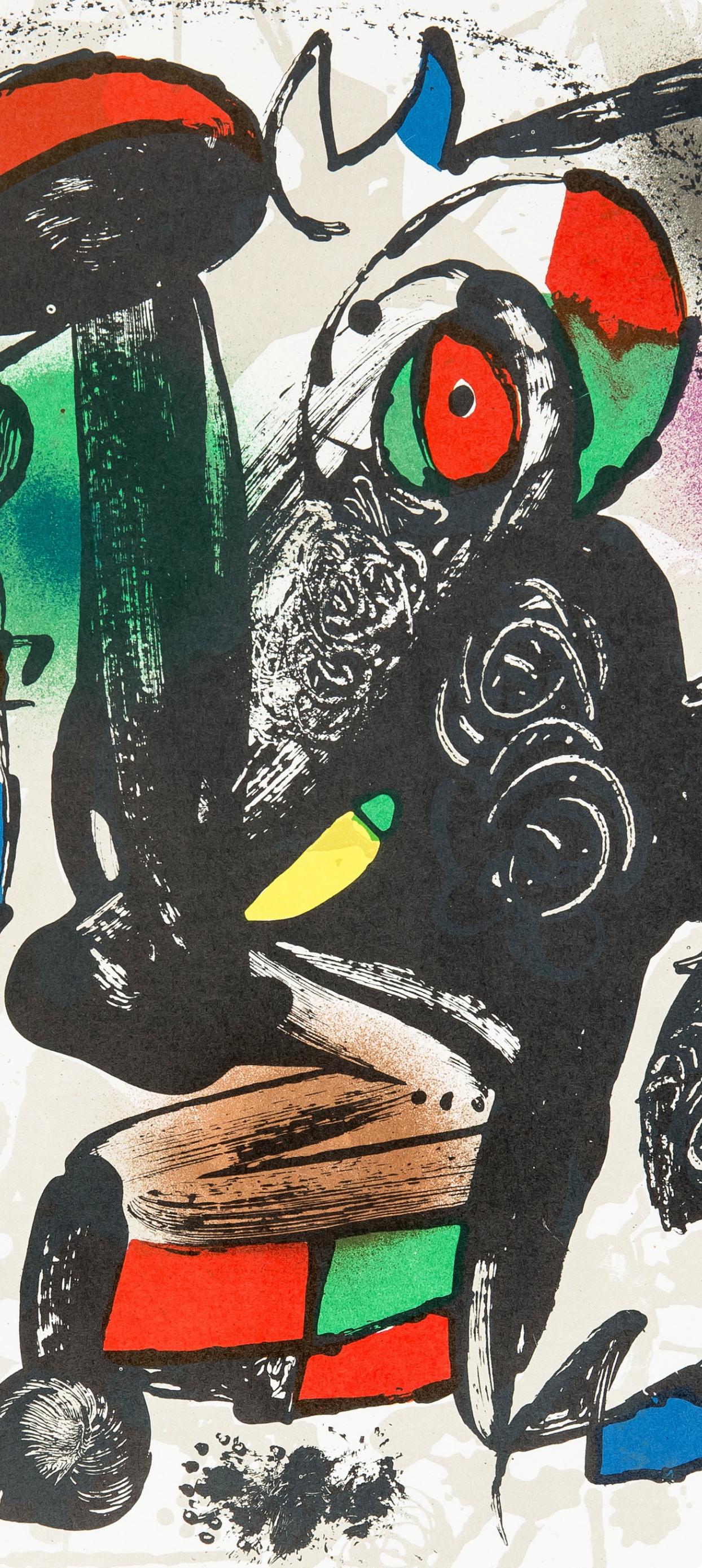 Composizione VI (Cramer 249; Mourlot 1258), litografie di Joan Miró in vendita 2