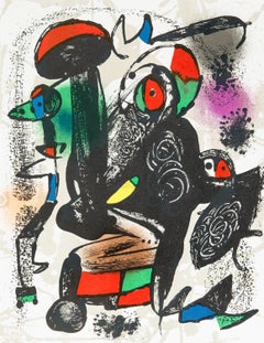 Composition VI (Cramer 249; Mourlot 1258), Joan Miró Lithographs