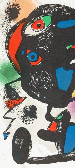 Joan Miro, Lithograph VI, from Lithographs IV, 1981
