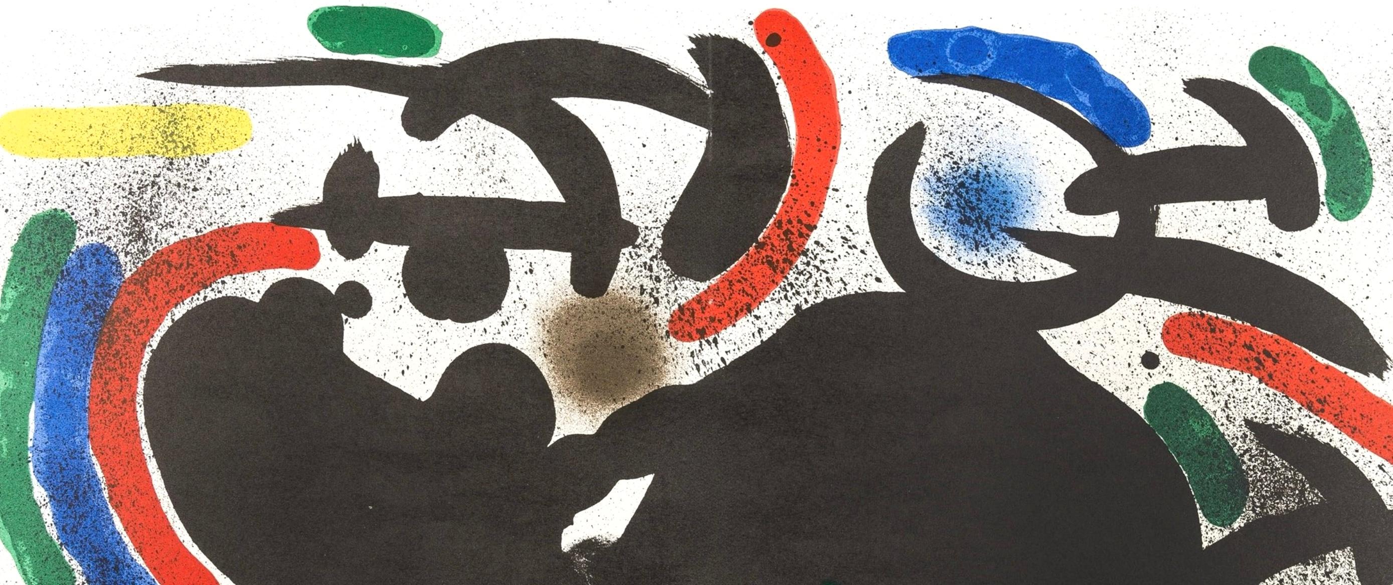 Composition VII (Cramer 160; Mourlot 863), Joan Miró Lithographs For Sale 1