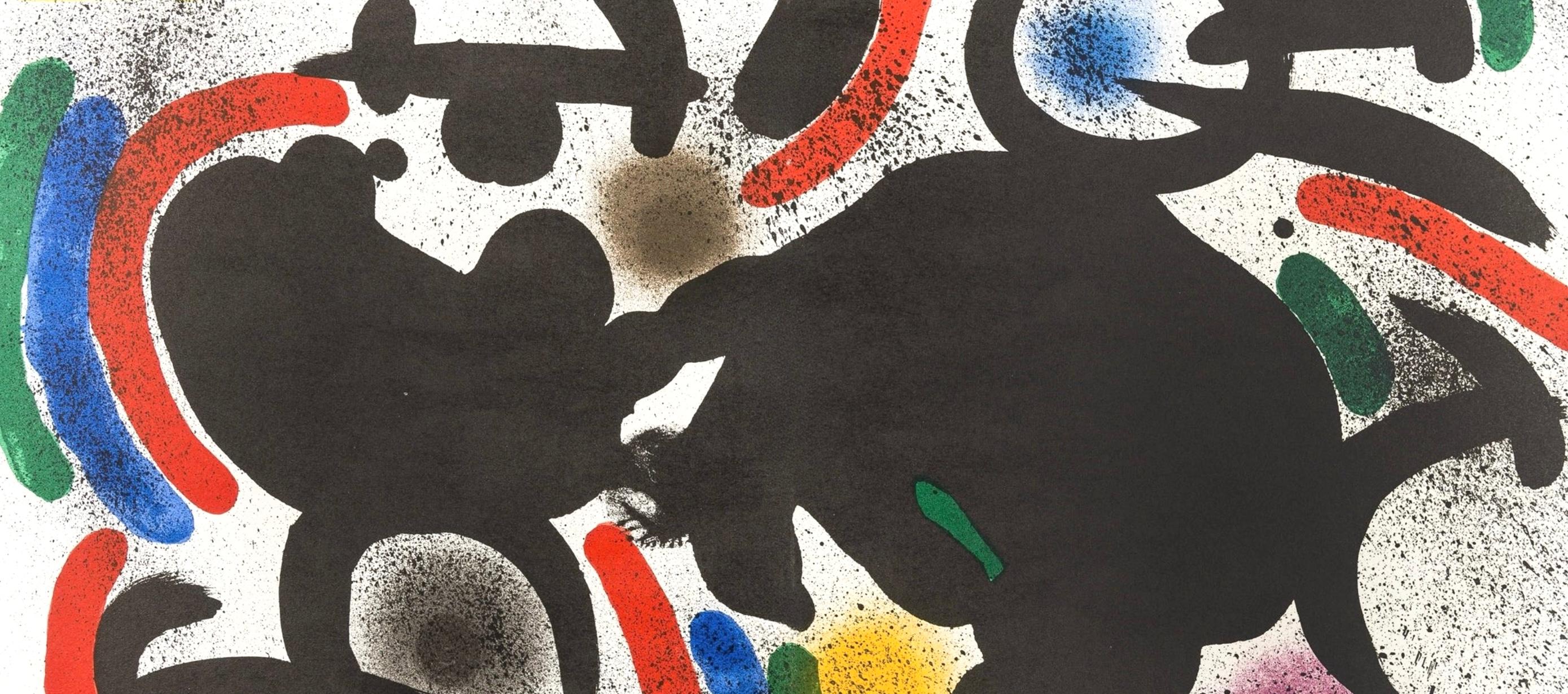 Composition VII (Cramer 160; Mourlot 863), Joan Miró Lithographs For Sale 2