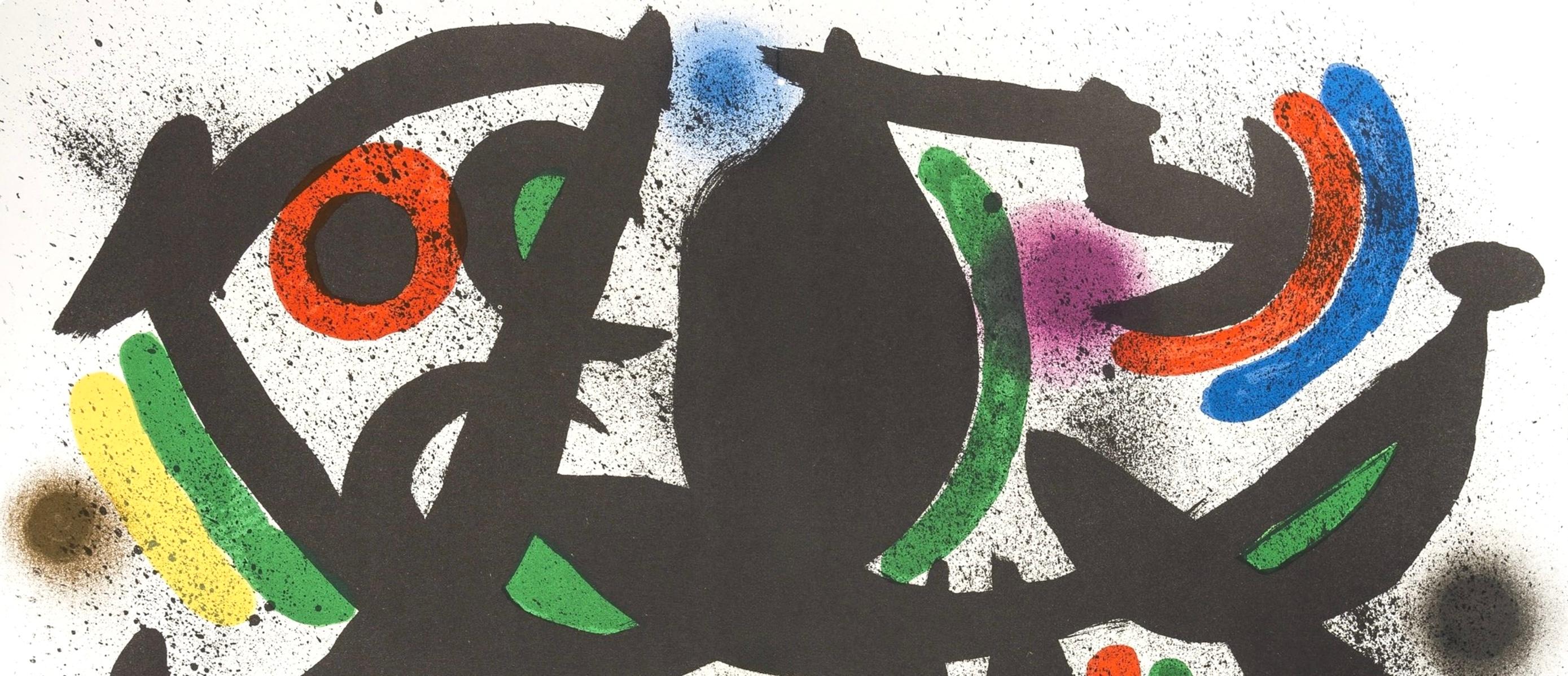 Composition VIII (Cramer 160; Mourlot 864), Joan Miró Lithographs For Sale 1