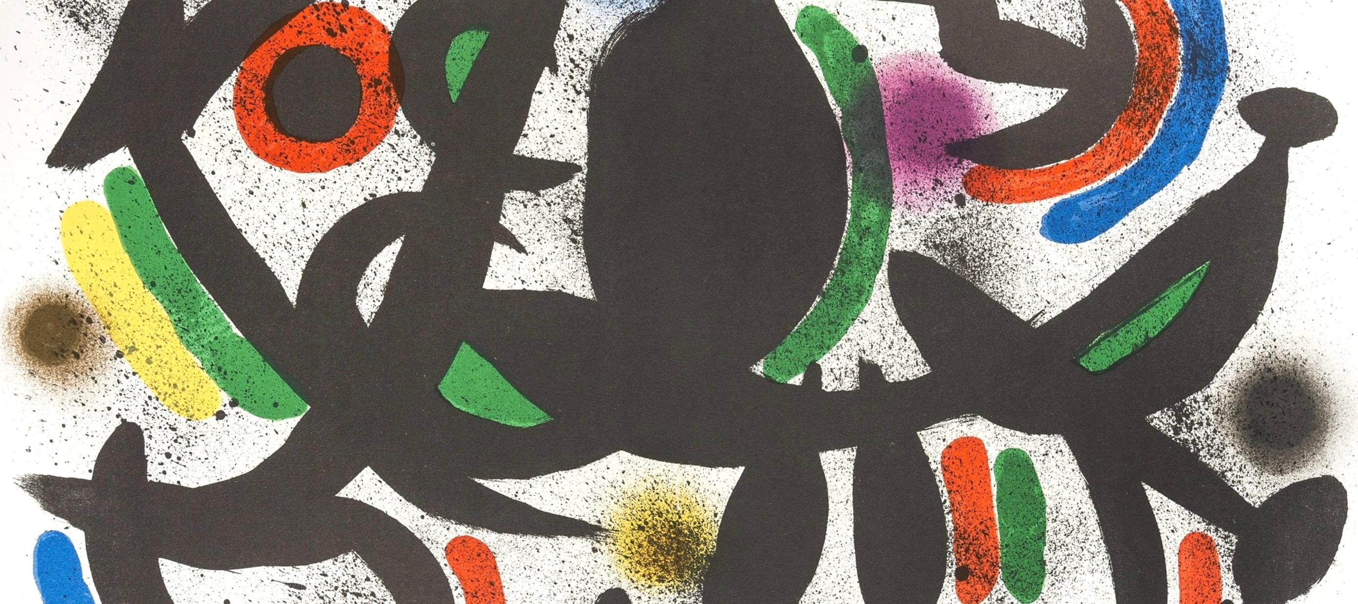Composition VIII (Cramer 160; Mourlot 864), Joan Miró Lithographs For Sale 2