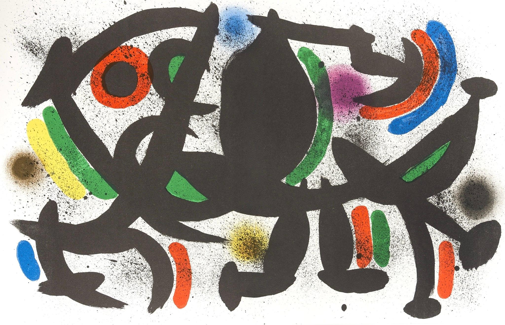 Komposition VIII (Cramer 160; Mourlot 864), Joan Miró Lithographien