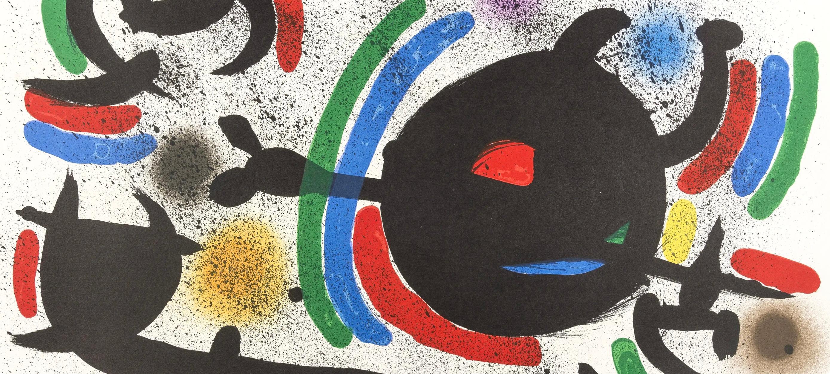 Composition X (Cramer 160; Mourlot 866), Joan Miró Lithographs For Sale 1