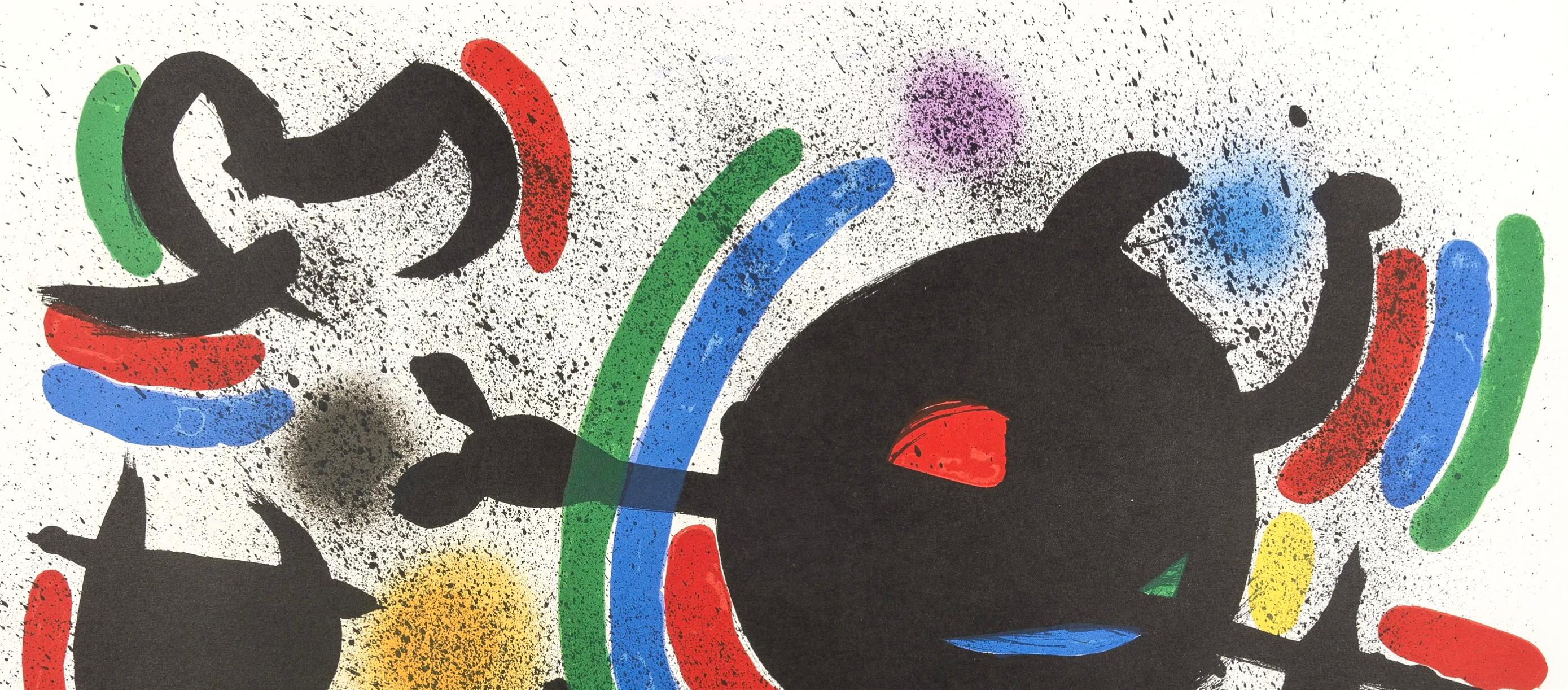 Composition X (Cramer 160; Mourlot 866), Joan Miró Lithographs For Sale 2