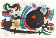 Composition X (Cramer 160 ; Mourlot 866), lithographies de Joan Miró
