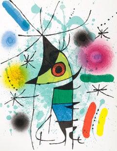 Composition XI (Cramer 160; Mourlot 867), Joan Miró Lithographs