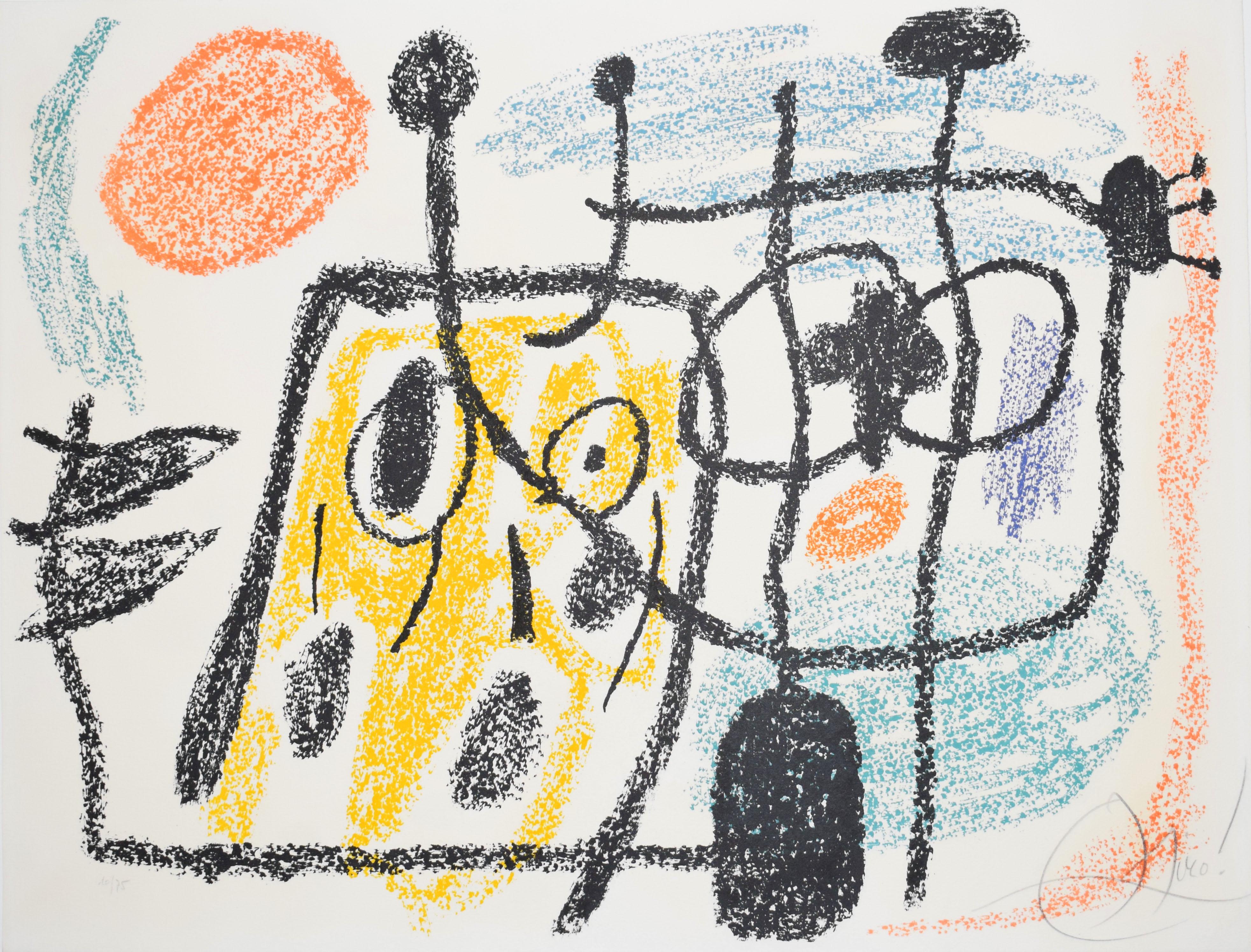 Composition XVIII, extrait de : Album 21 - Surréalisme espagnol