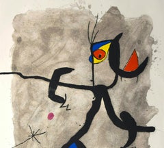 Constellation III - Original Etching by Joan Mirò - 1975
