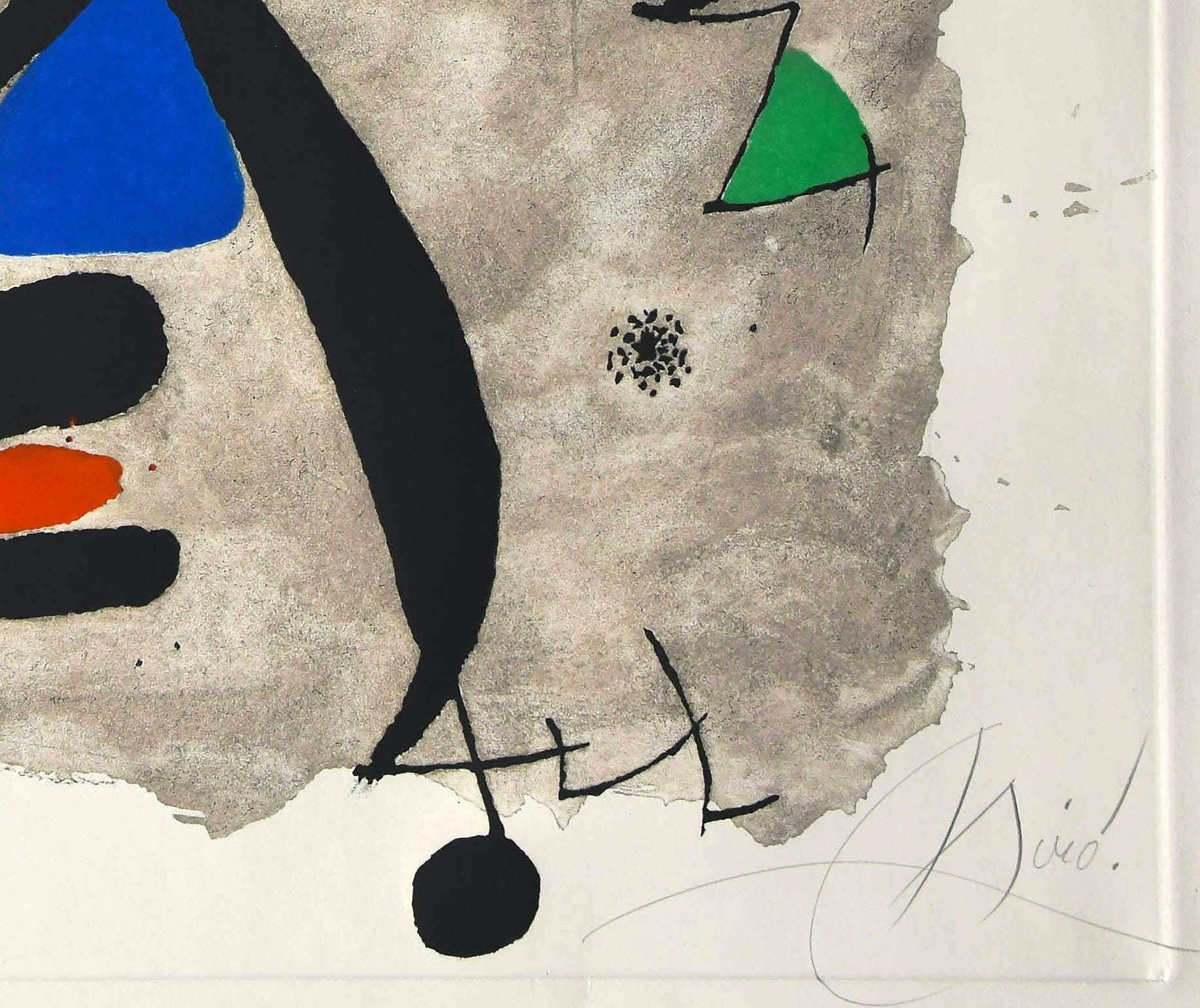 Constellation III - Original Etching by Joan Mirò - 1975 - Surrealist Print by Joan Miró