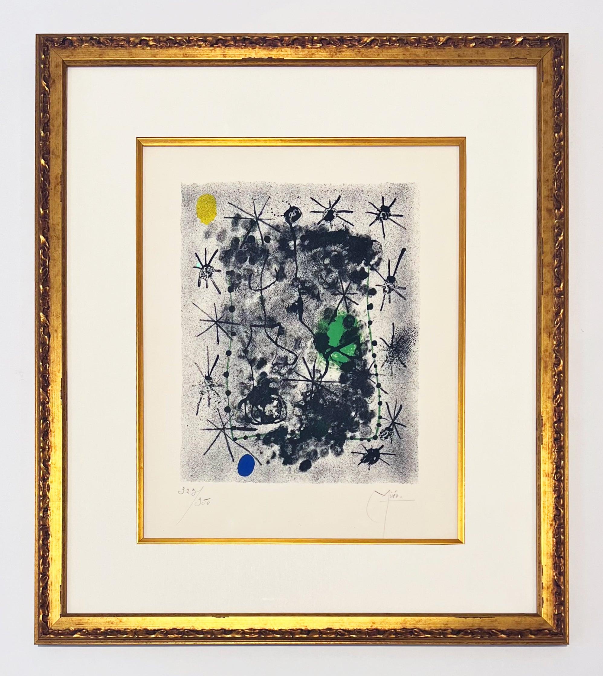 Constellations, Lithograph II - Print by Joan Miró