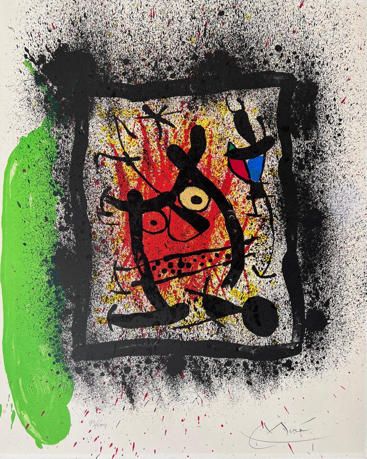 Abstract Print de Joan Miró - Da Lebenslangliches entrevista