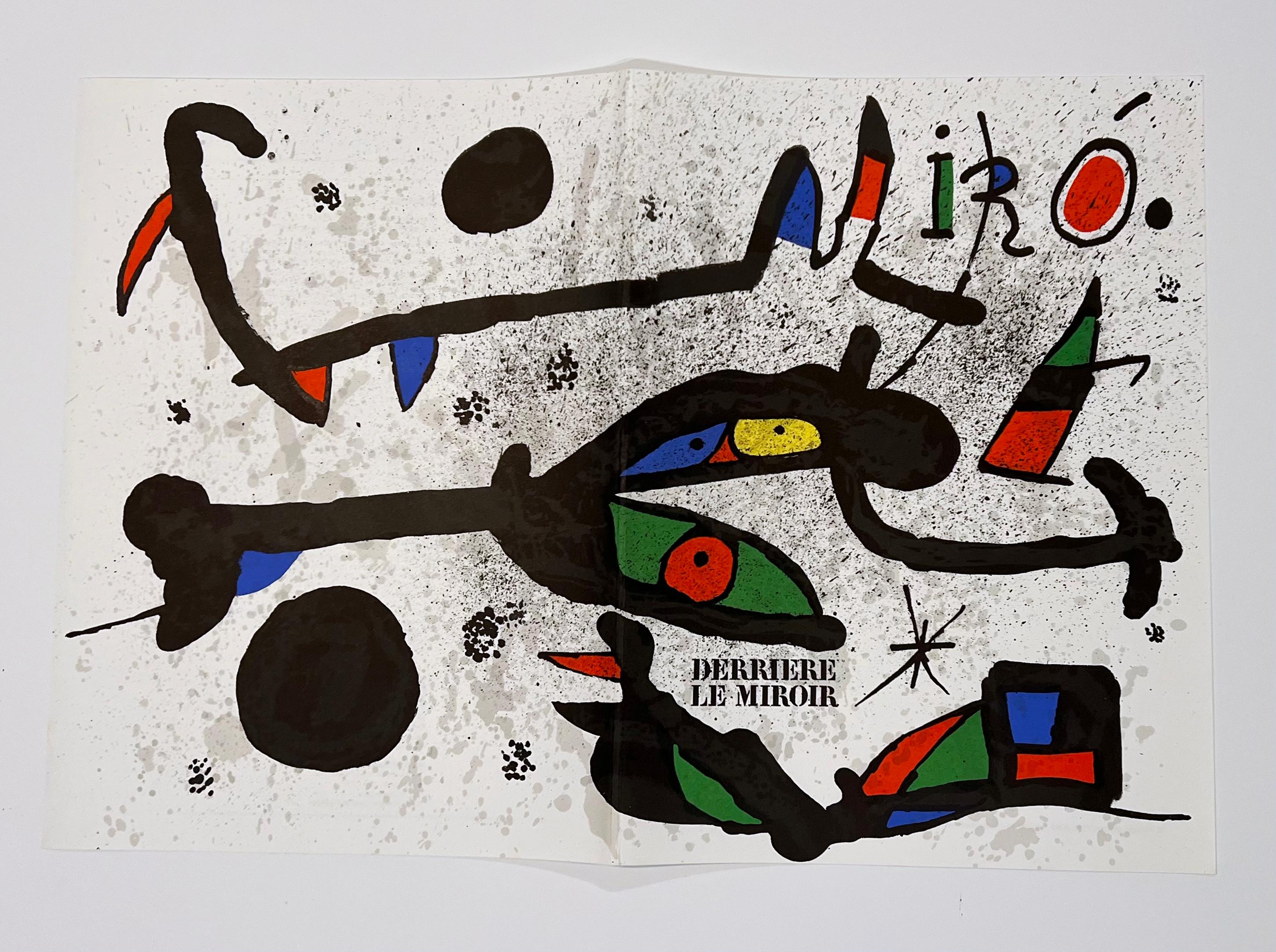 Derriere le Miroir #231 (Cover) – Print von Joan Miró