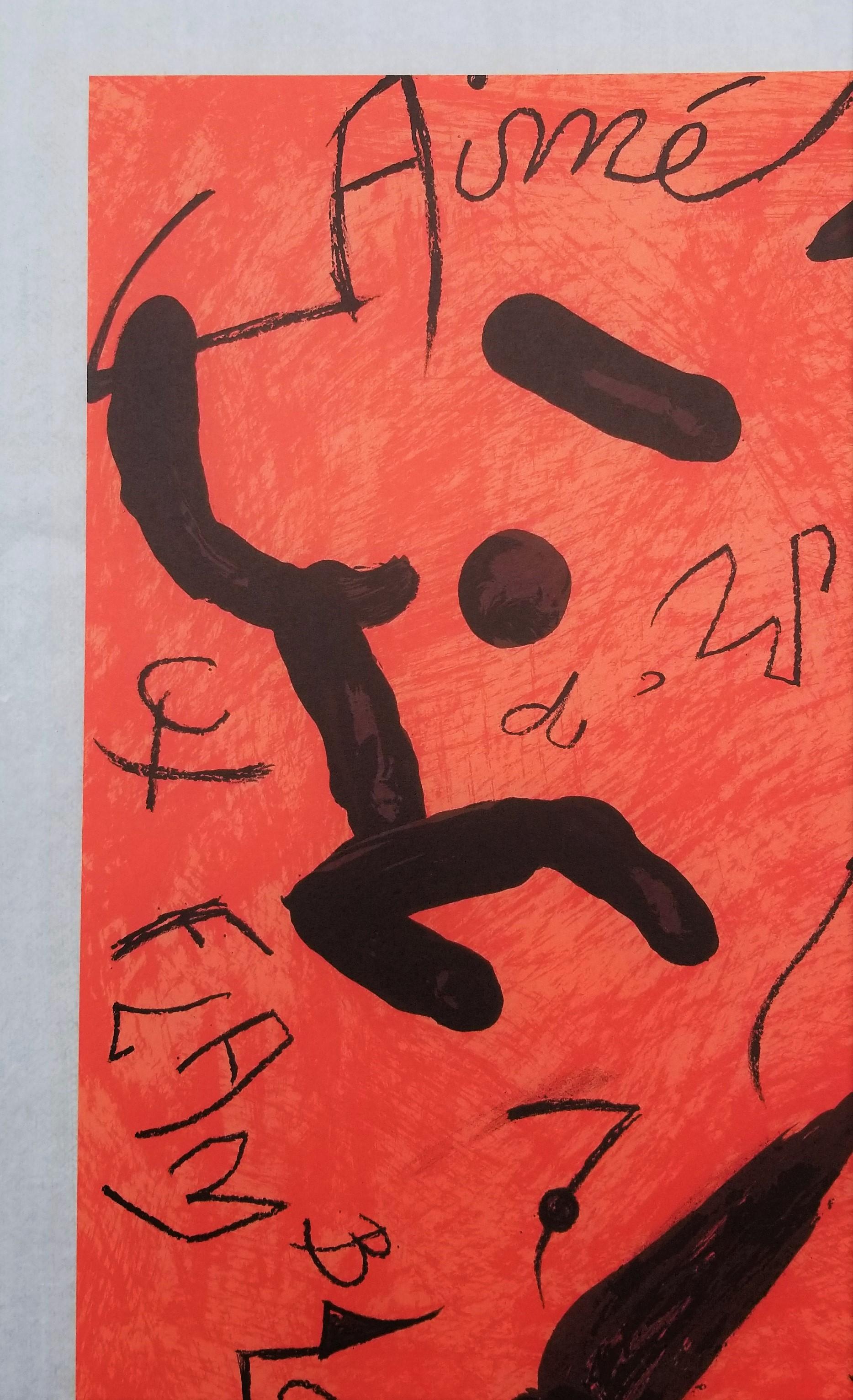 Artista: Joan Miró (spagnolo, 1893-1983)
Titolo: 