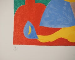 Discussion in the Night, King Ubu - Original Lithograph (Maeght #411)