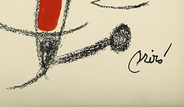 Ediciones Polígrafa Maravillas 10 plate-signed lithograph print by Joan Miró  1