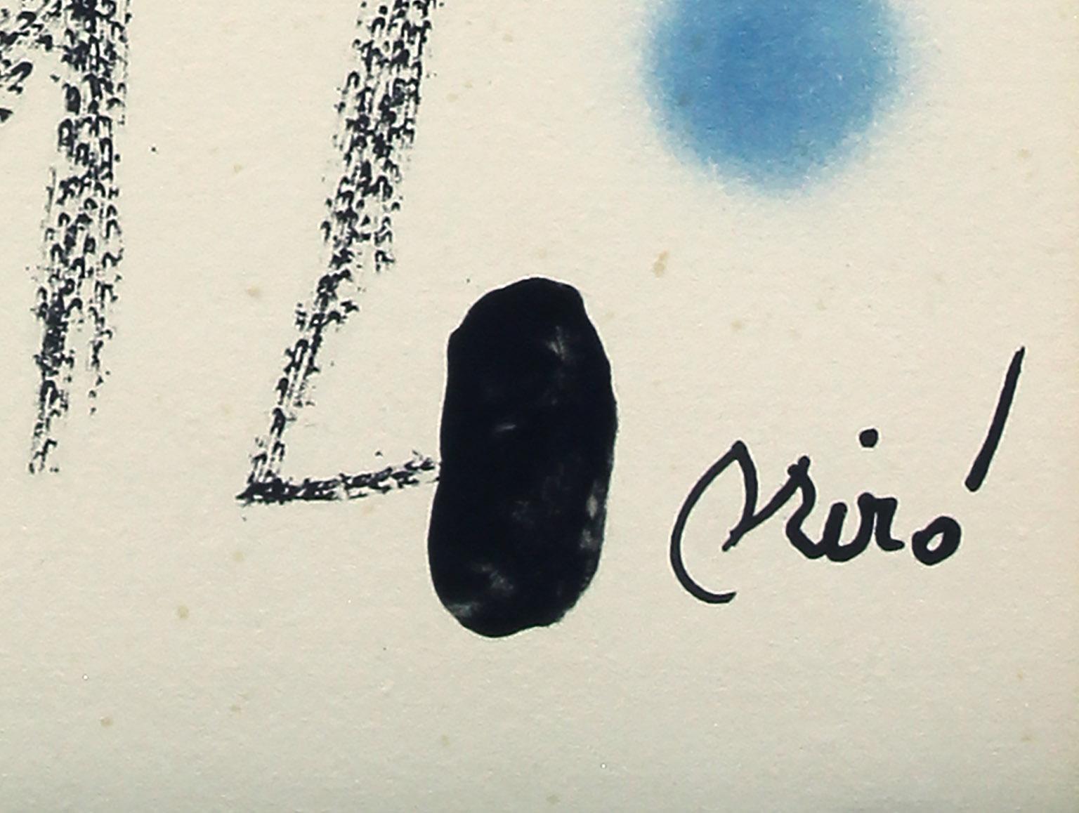joan miro signature