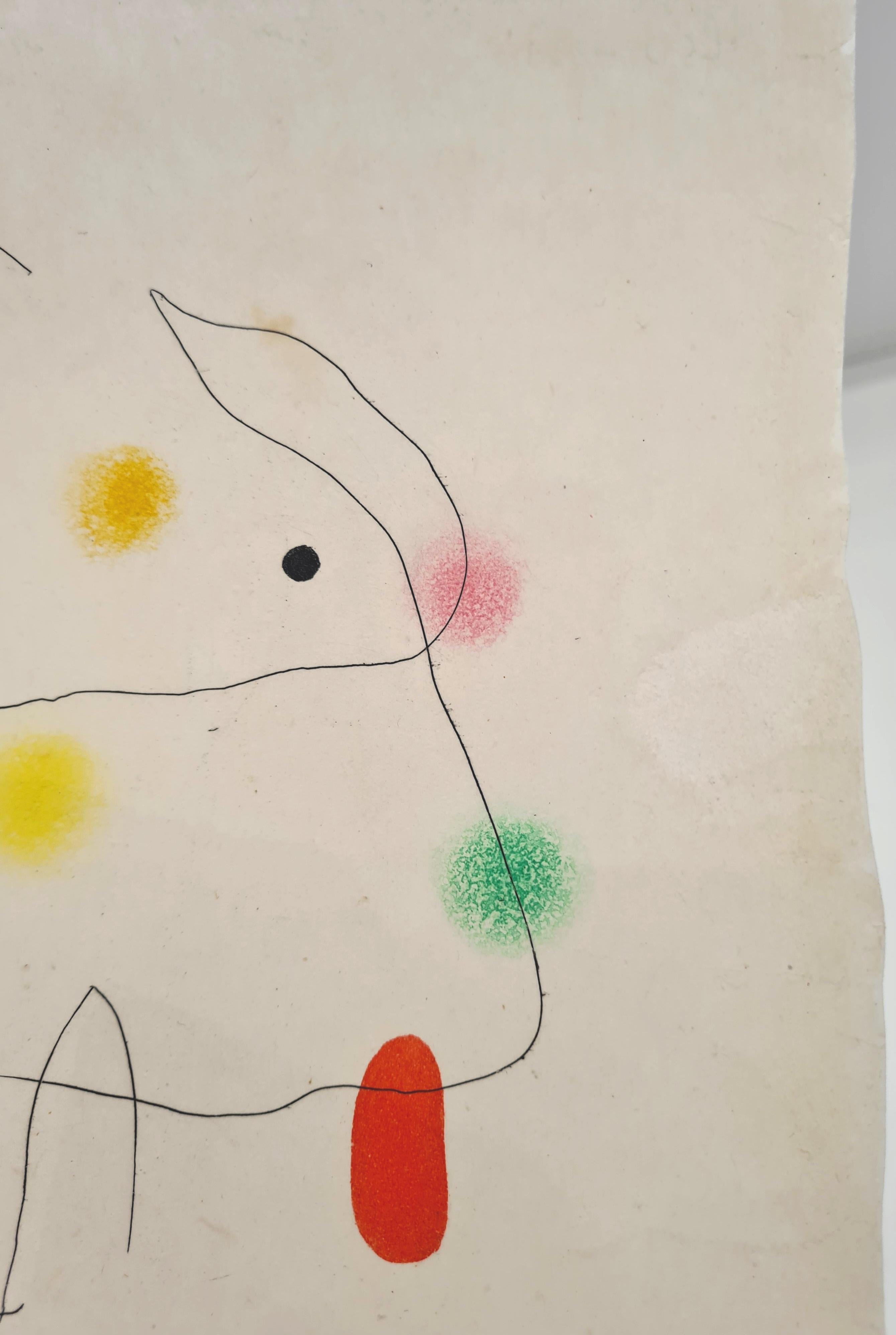 El Inocente - Print by Joan Miró