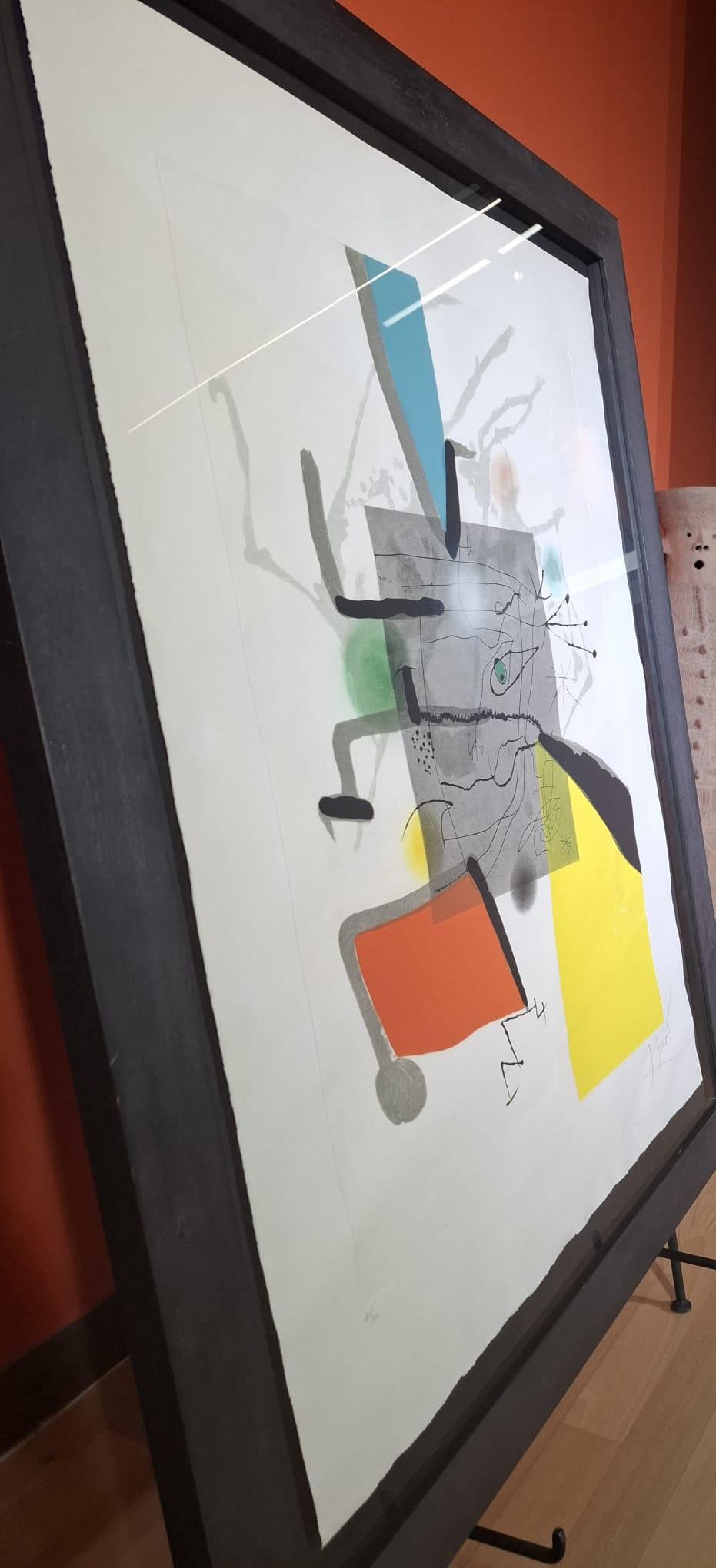El llibre dels sentits - Abstract Print by Joan Miró