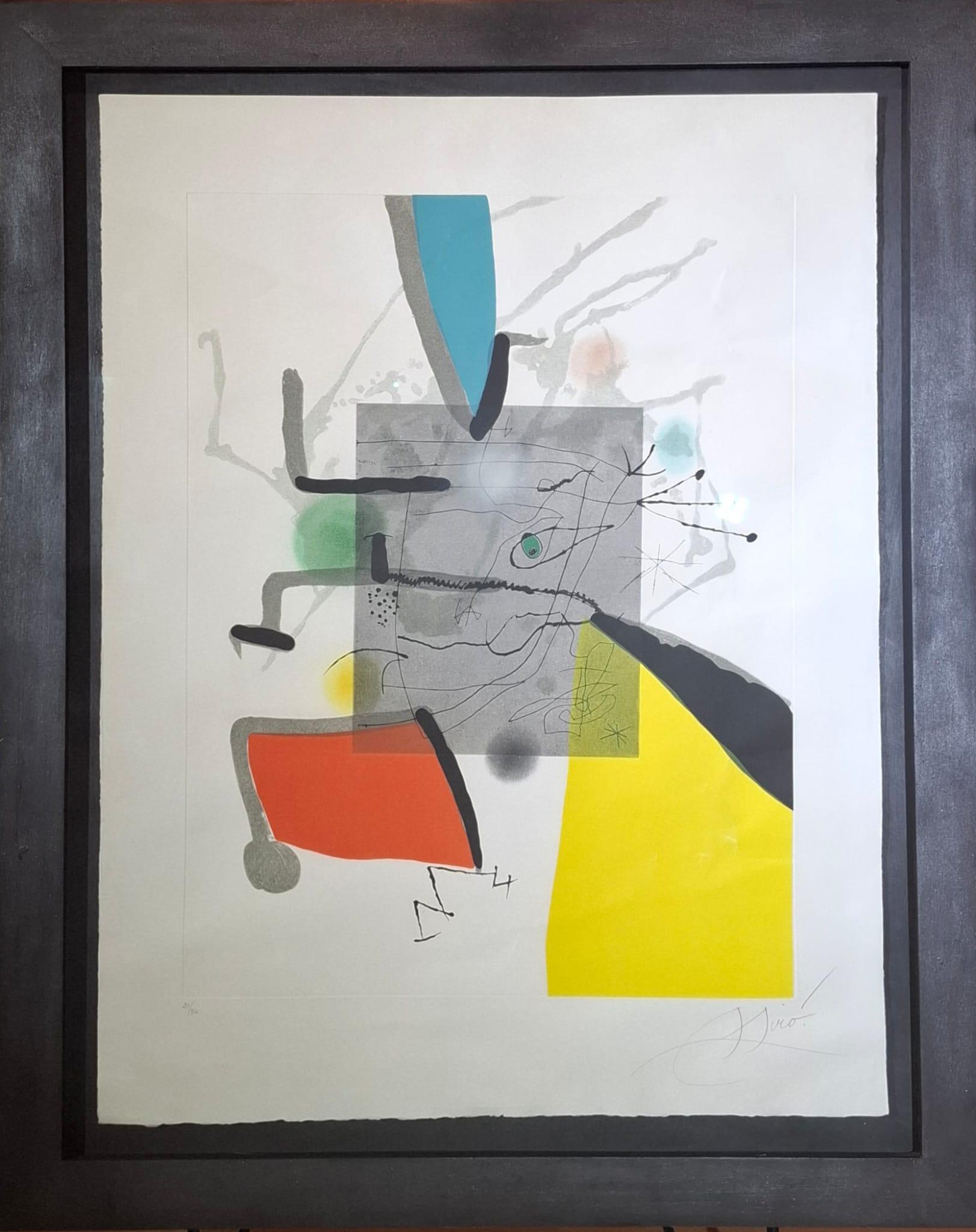 El llibre dels sentits - Print by Joan Miró