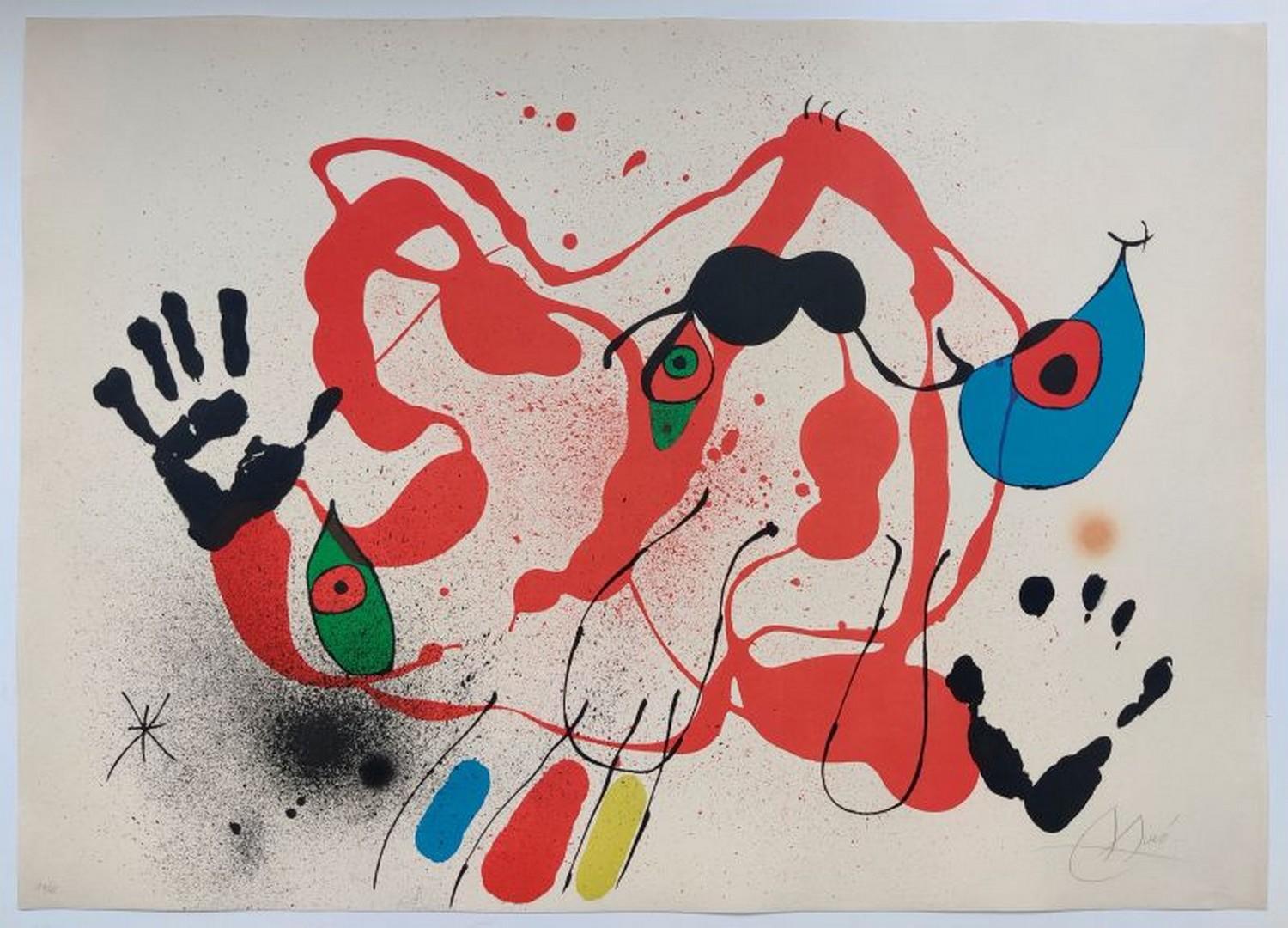 El Marxant de Galls  - Print by Joan Miró