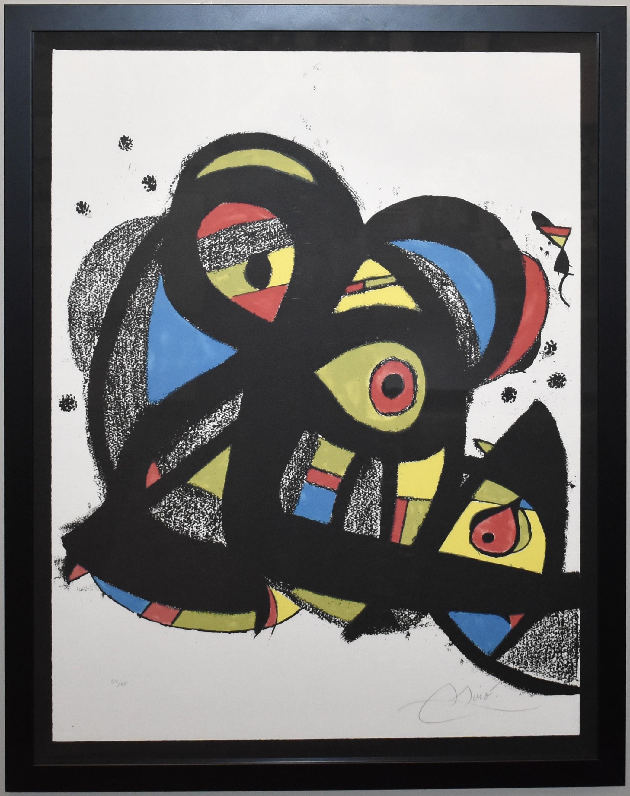 Joan Miró Abstract Print - Escriptors en Llengua Catalana