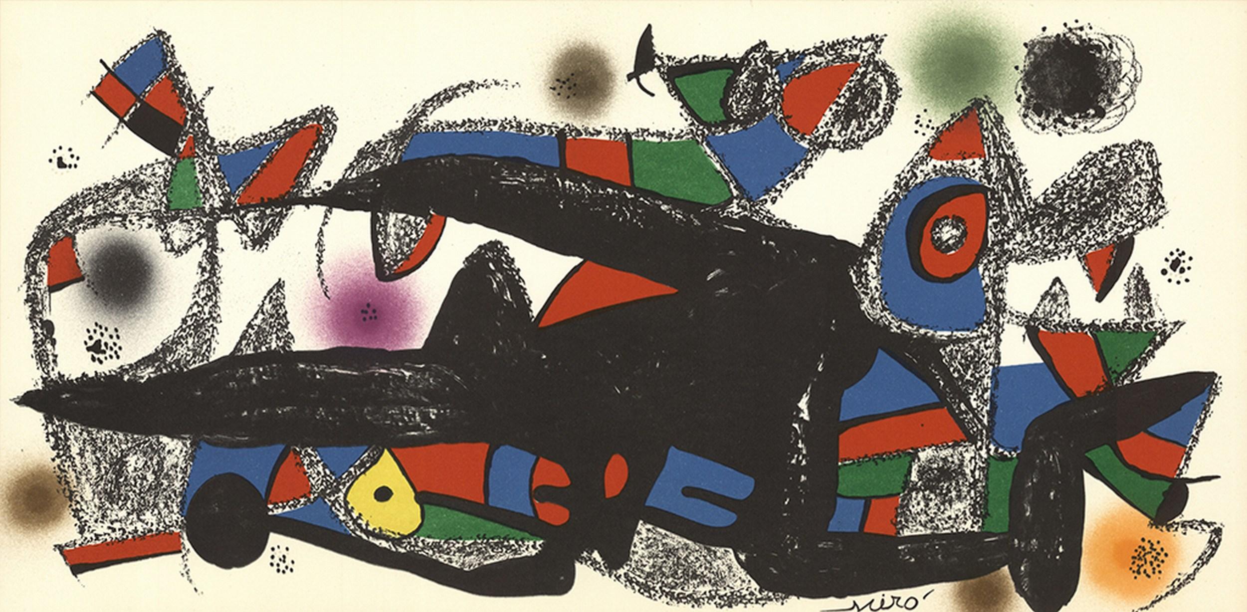 Joan Miró Abstract Print - Escultor - Denmark