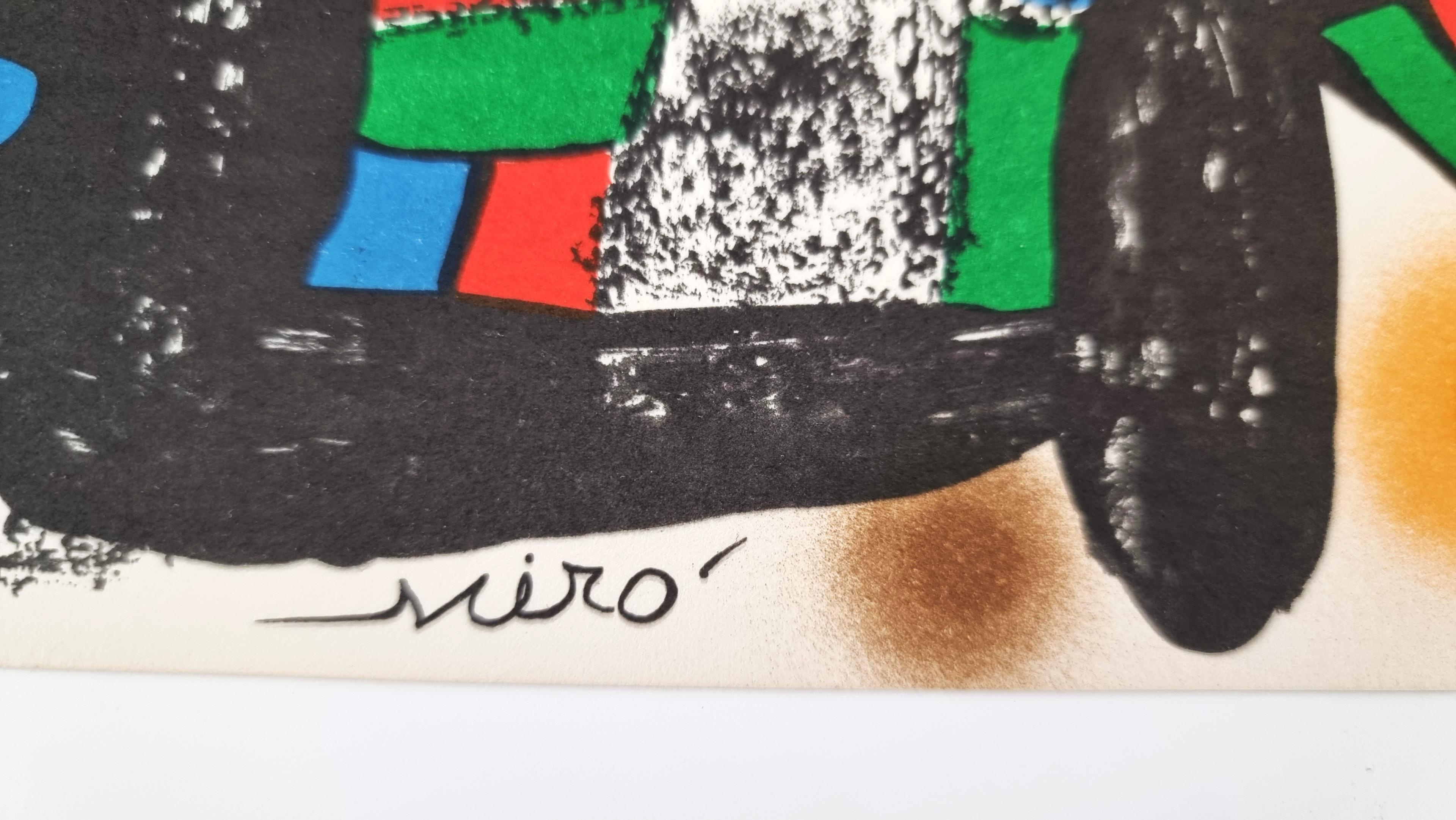 Escultor - Great Britain - Modern Print by Joan Miró