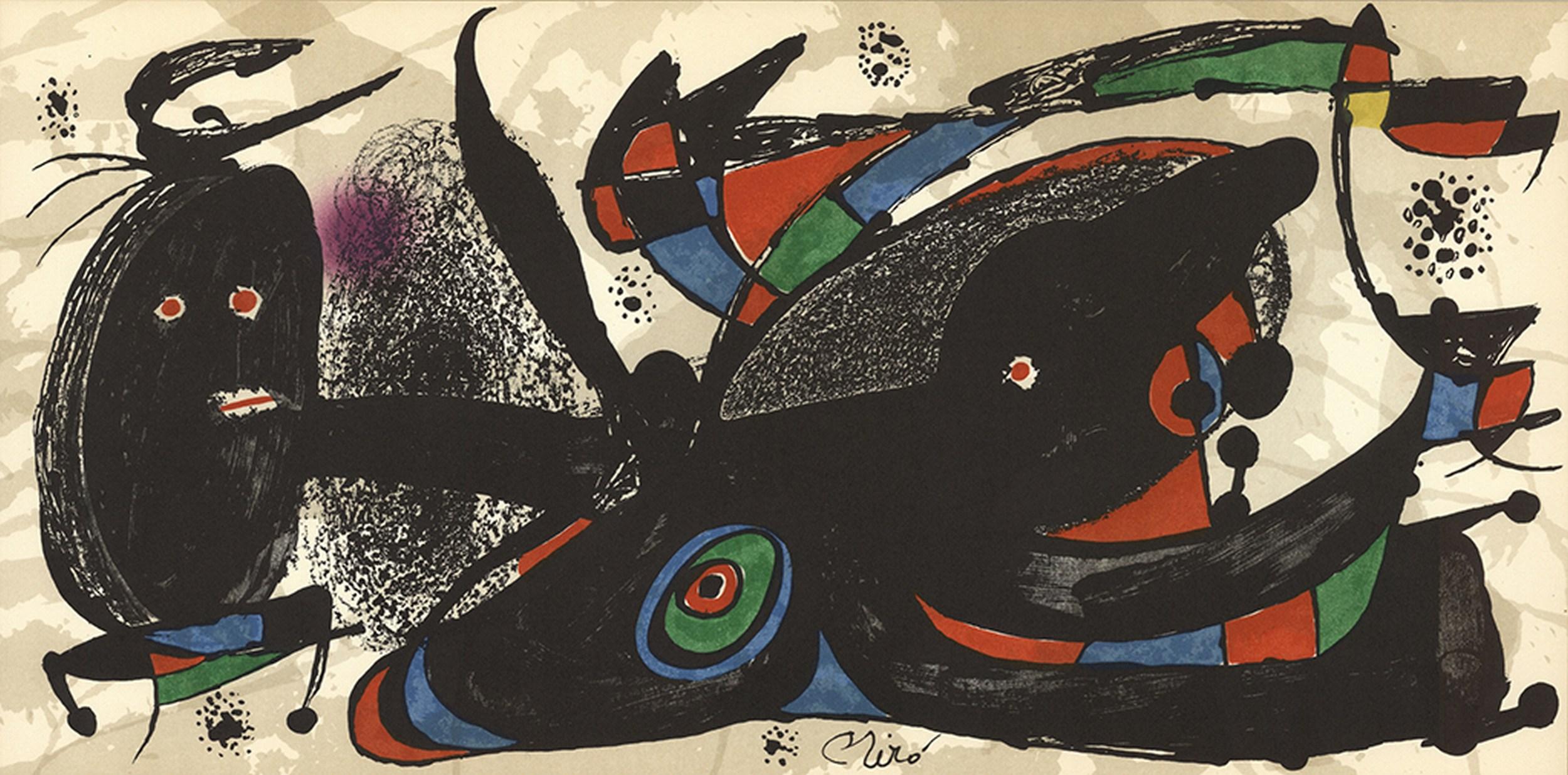Joan Miró Abstract Print - Escultor - Great Britain