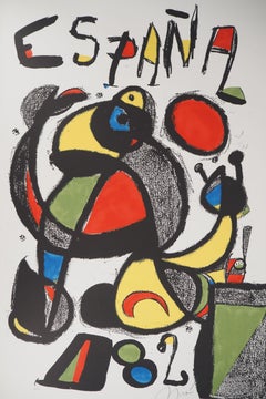 Espana 1982 (Football - Fifa World Cup) - Original lithograph, Handsigned & N°