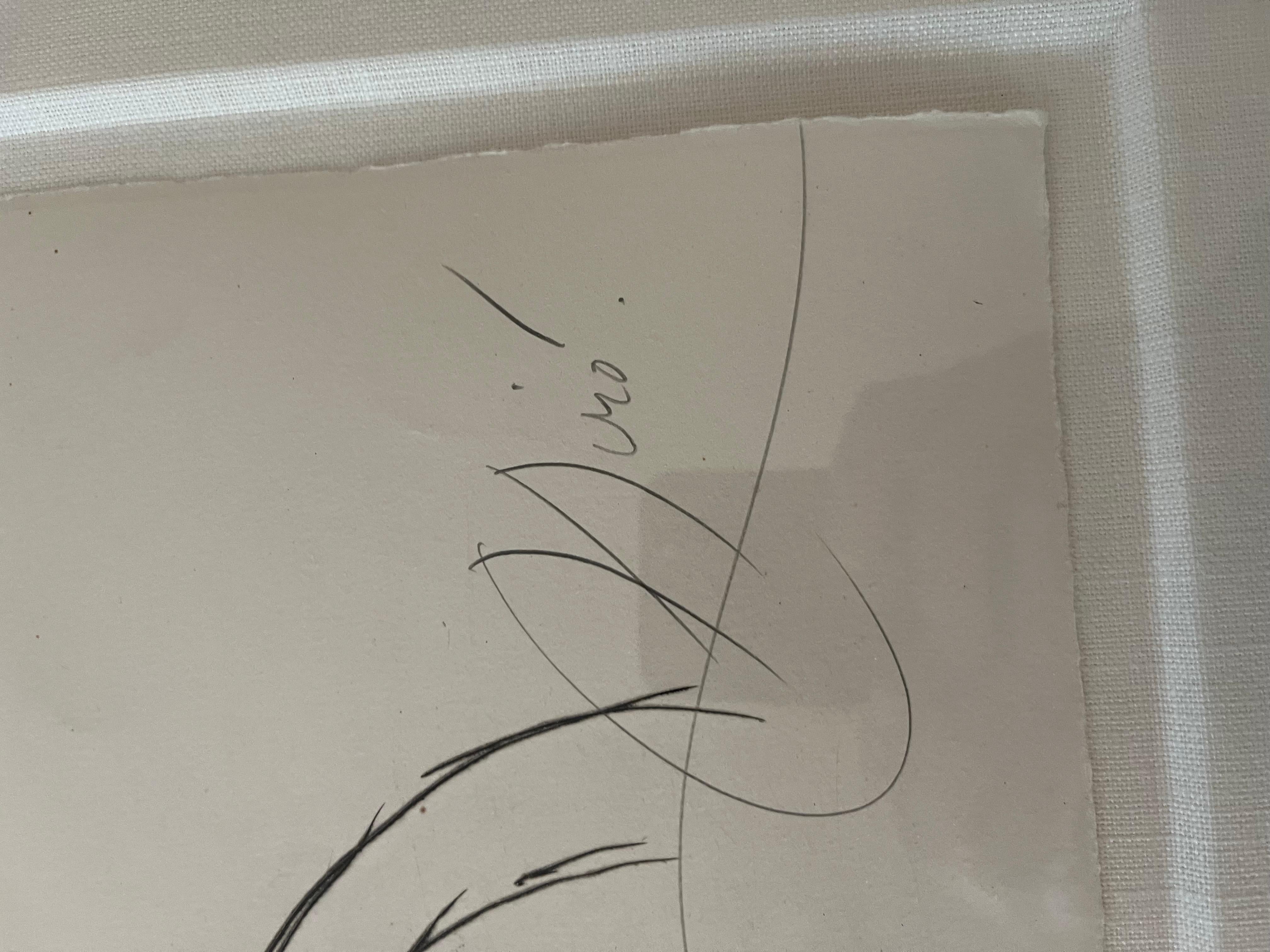 Espriu--Miró - Surrealist Print by Joan Miró