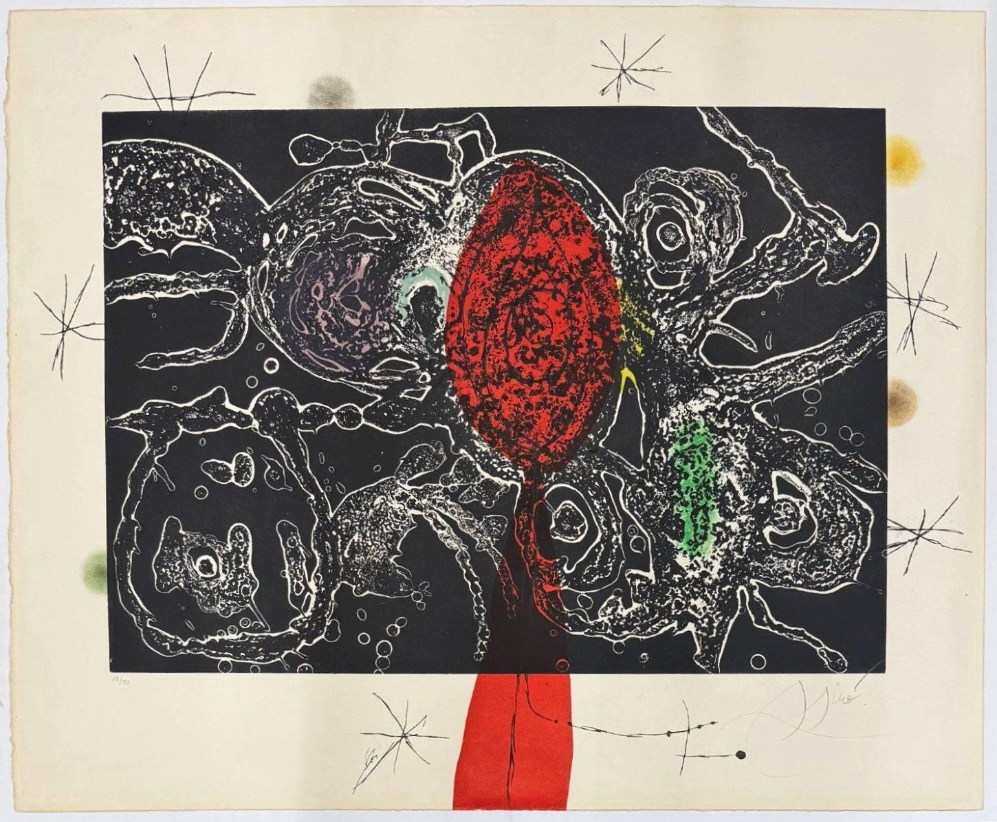 Espriu - Miró II - Surréalisme Print par Joan Miró