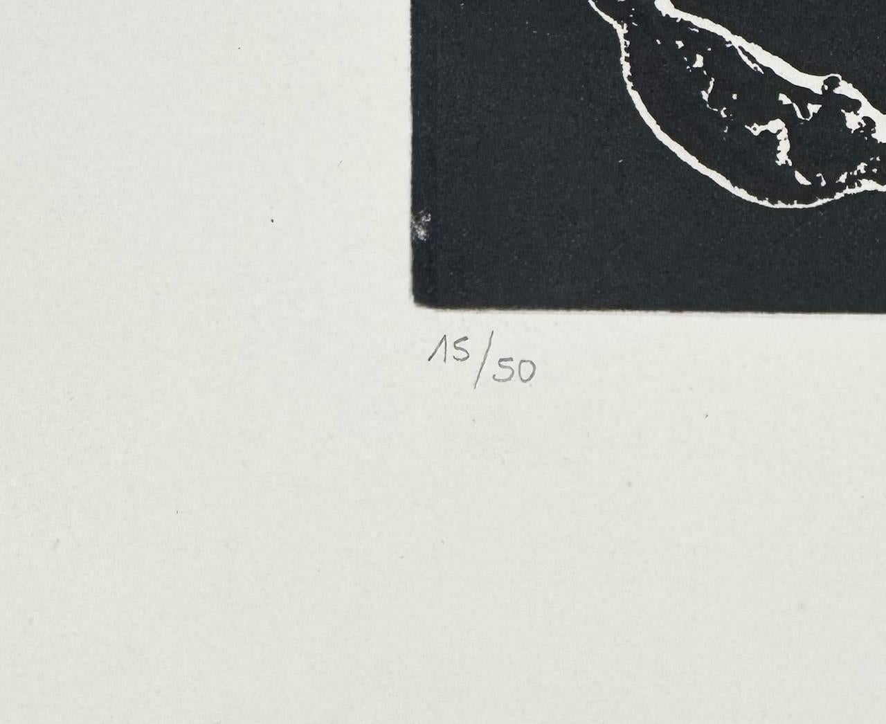 Joan Miro (1893-1983) - Espriu - Miró II

Gravure et aquatinte au carborundum de 1975.

L'édition de 15/50 sur papier Guarro avec filigrane Sala Gaspar.

Dimensions de l'œuvre : 70,3 x 85,7 cm.

Signé à la main.

Éditeur : Sala Gaspar,