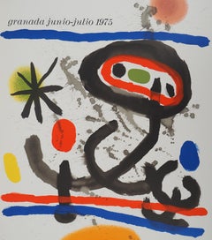 Exhibition at the Fondation Rodriguez-Acosta - Original Lithograph