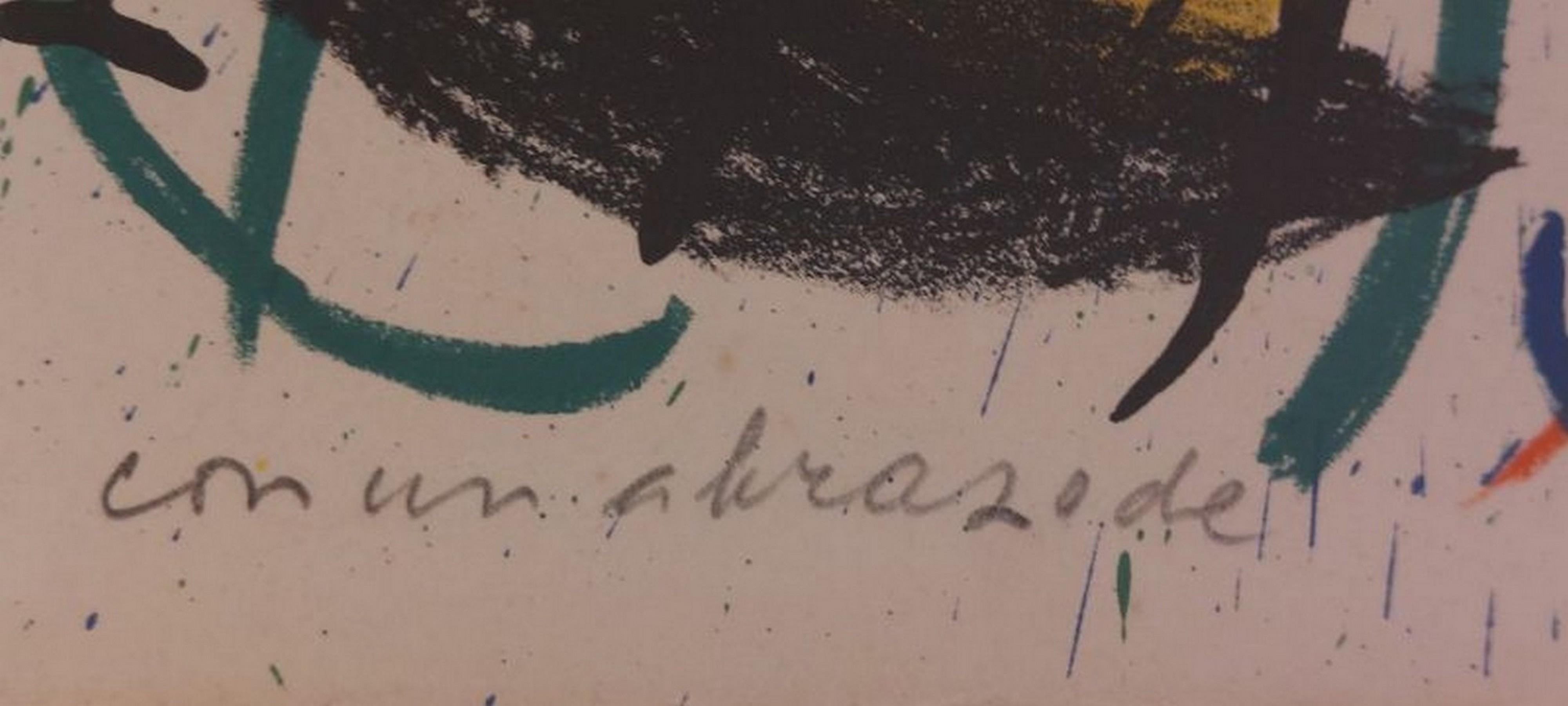 Exposition XXIIe Salon de Mai  - Print de Joan Miró