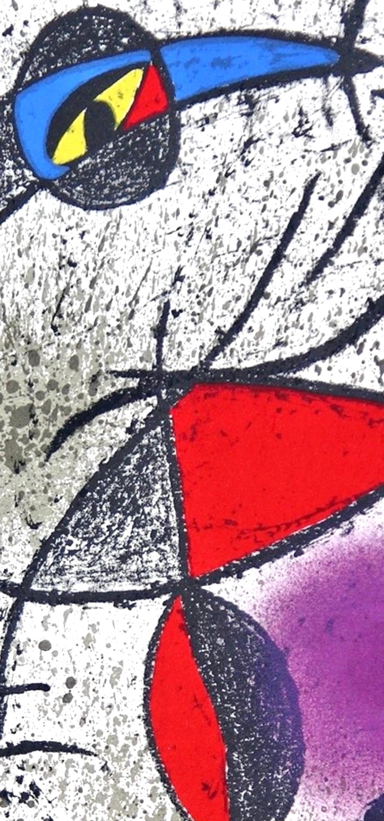 (tariff free*) Faillie du calcaire (Cramer 156; Mourlot 840) – Print von Joan Miró