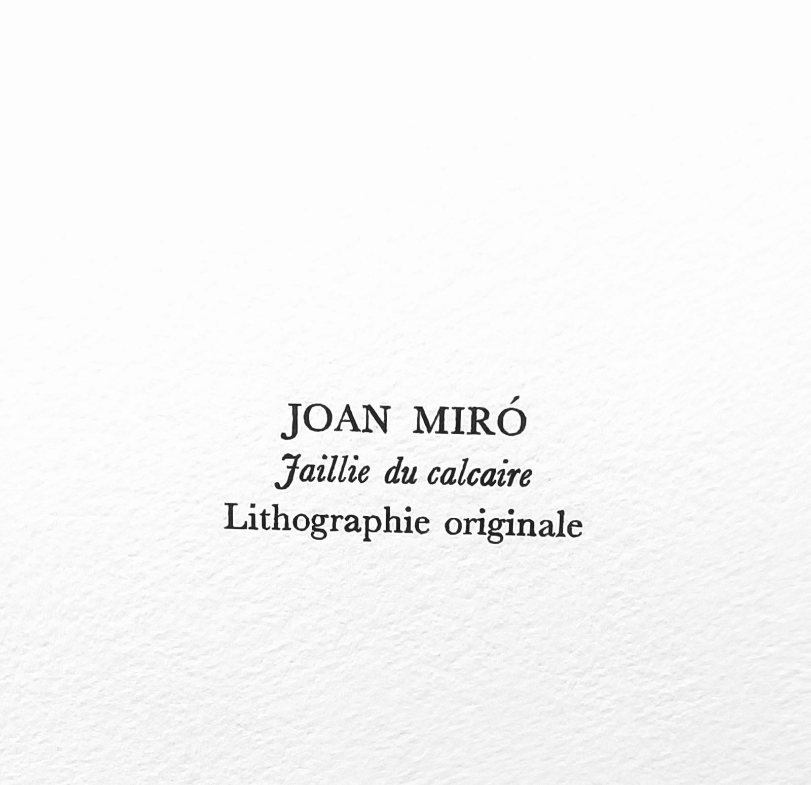 Lithograph on vélin d'Arches paper. Paper Size: 12.81 x 9.81 inches. Inscription: Unsigned and unnumbered, as issued. Catalogue raisonné references: Cramer, Patrick, and Joan Miró. Joan Miró, Catalogue Raisonné Des Livres Illustrés. P. Cramer, 1989,
